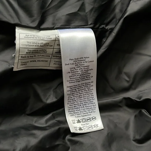 EUC Men’s Eddie Bauer Gray/Black Puffer Parka Jacket Size XL